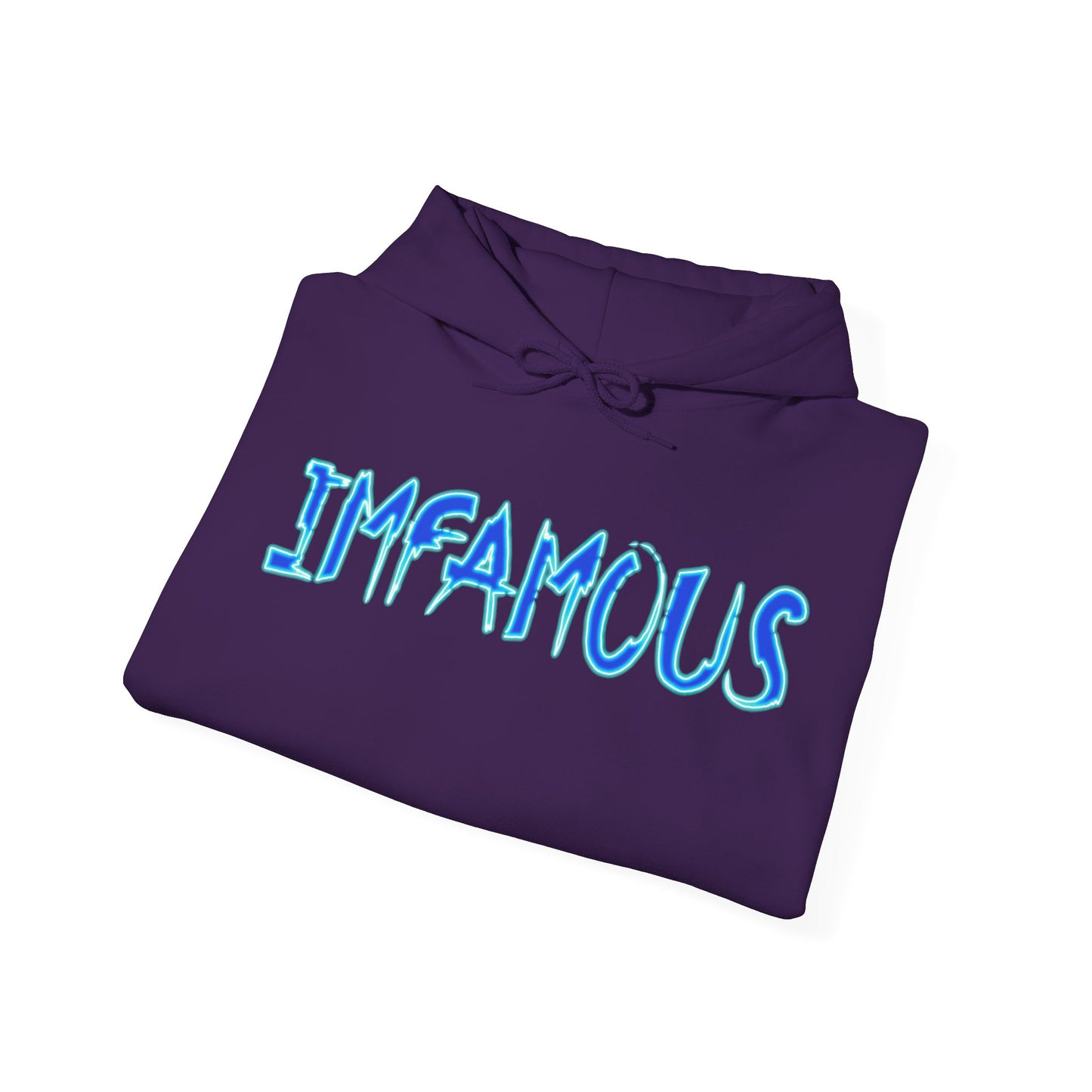 Imfamous Angel Cupcake Graphic Hoodie - Stylish Unisex Heavy Blend Sweatshirt