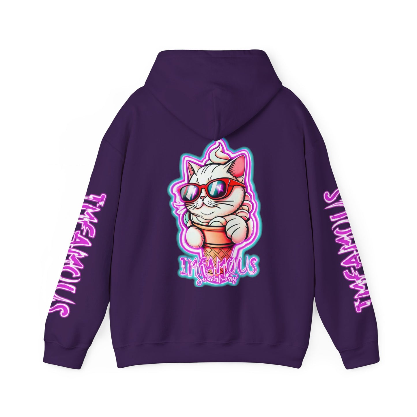 Premium hooded sweatshirt - Imfamous Sweet Pussy Cat Design