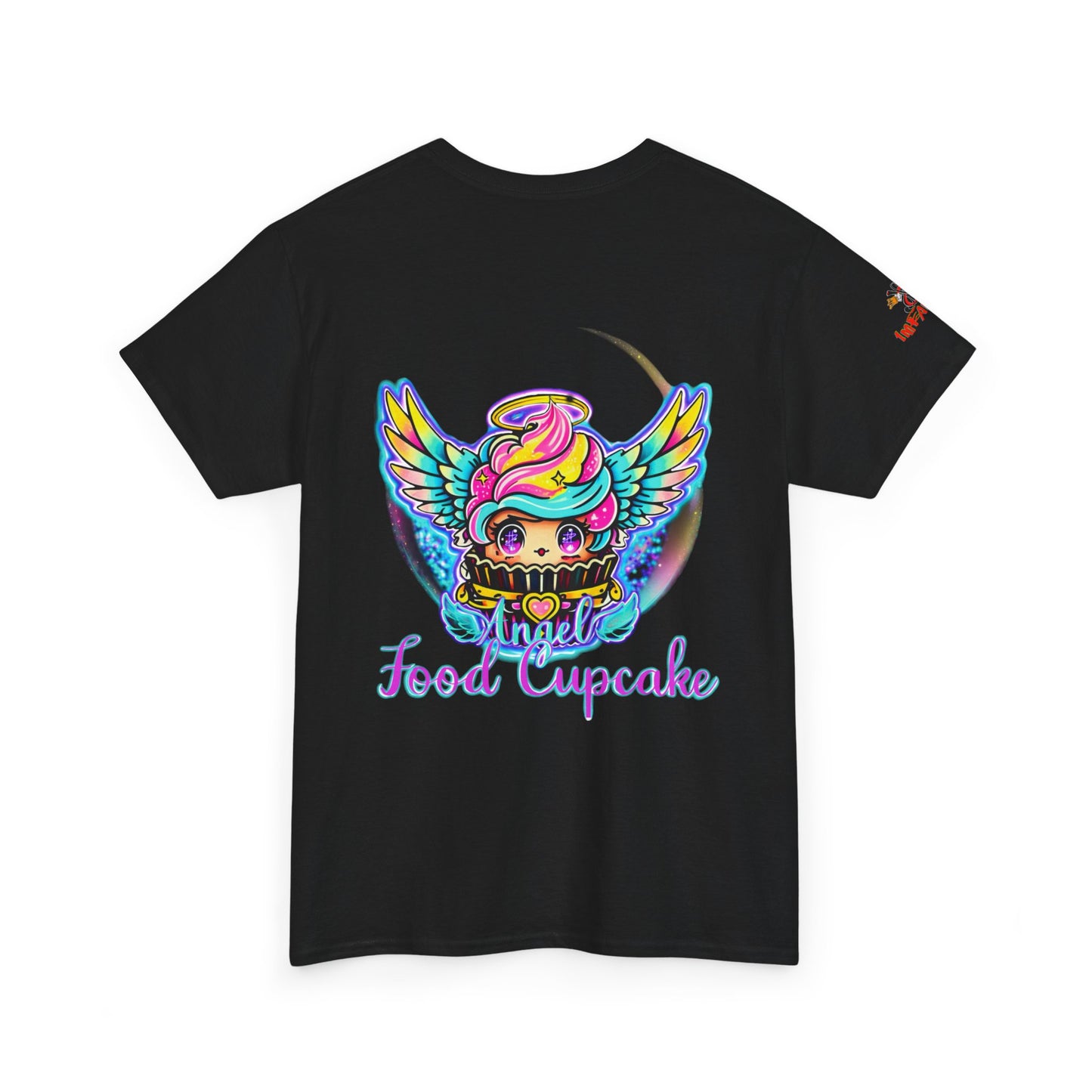Unisex Heavy Cotton Tee - Imfamous Angel Food Cupcake Design #4