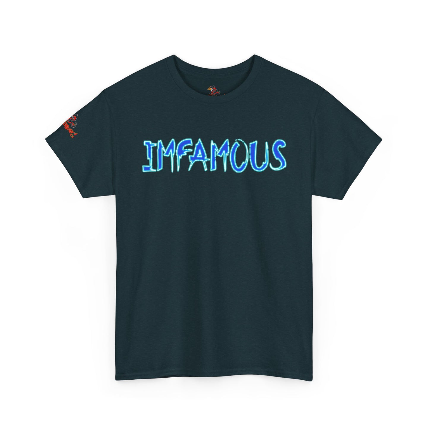 Unisex Heavy Cotton Tee - Imfamous Angel Food Cupcake Design #4