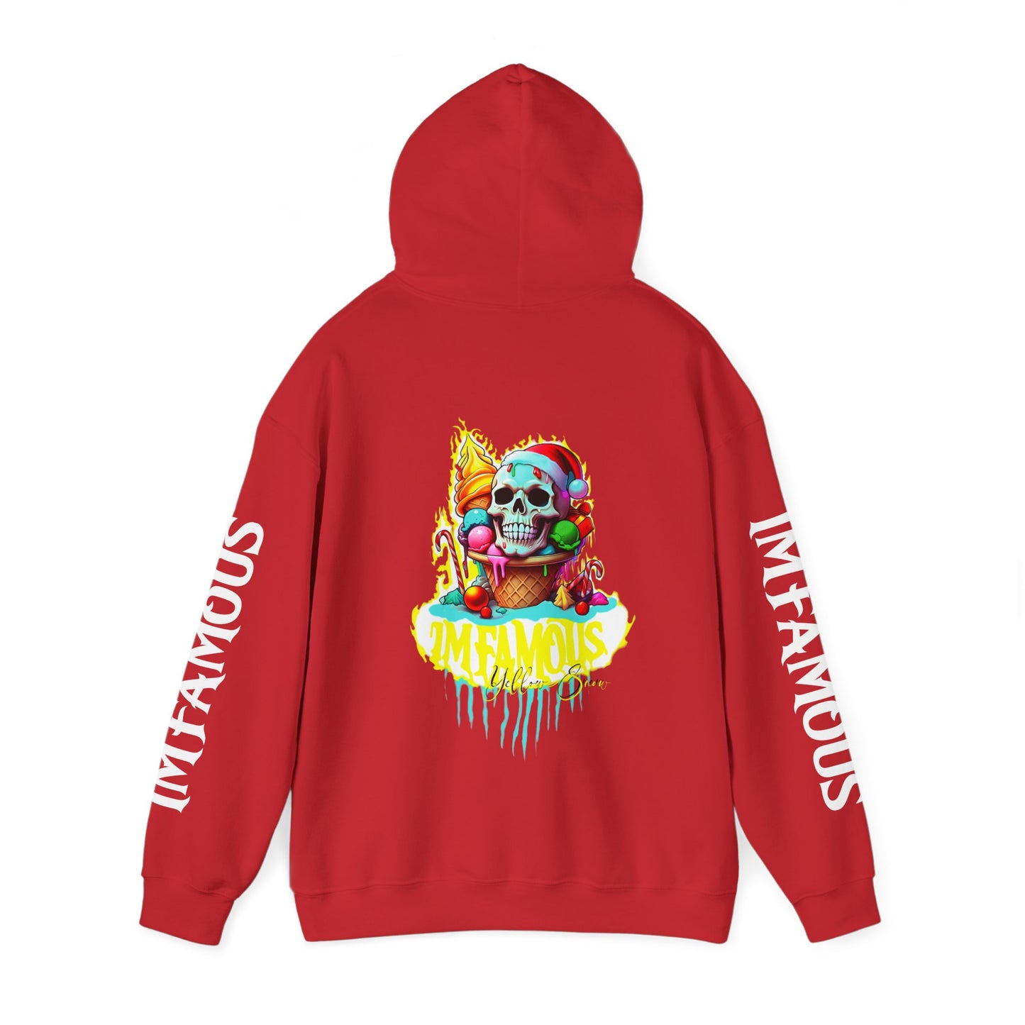 Premium hooded sweatshirt - Imfamous Yellow Snow I-scream Hoodie