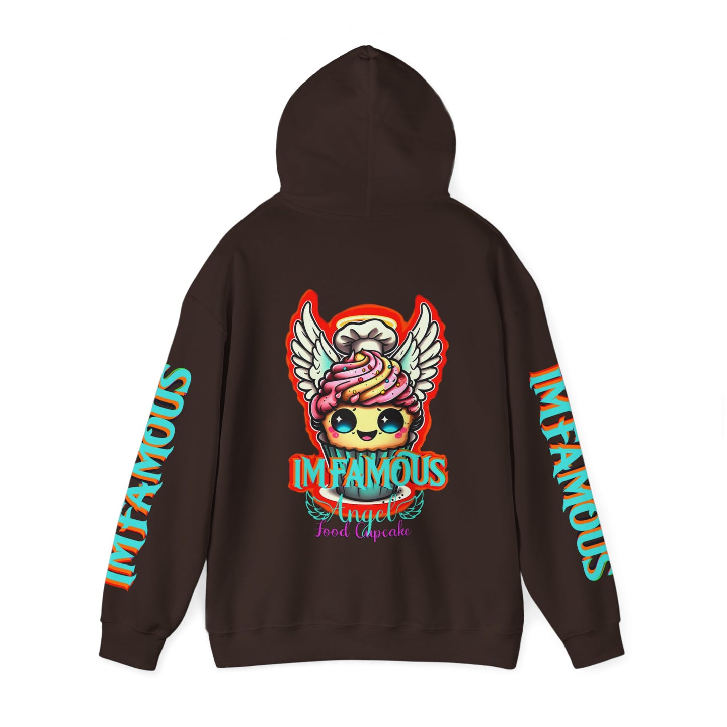 Imfamous Angel food cupcake 男女同款 Heavy Blend™ 连帽运动衫