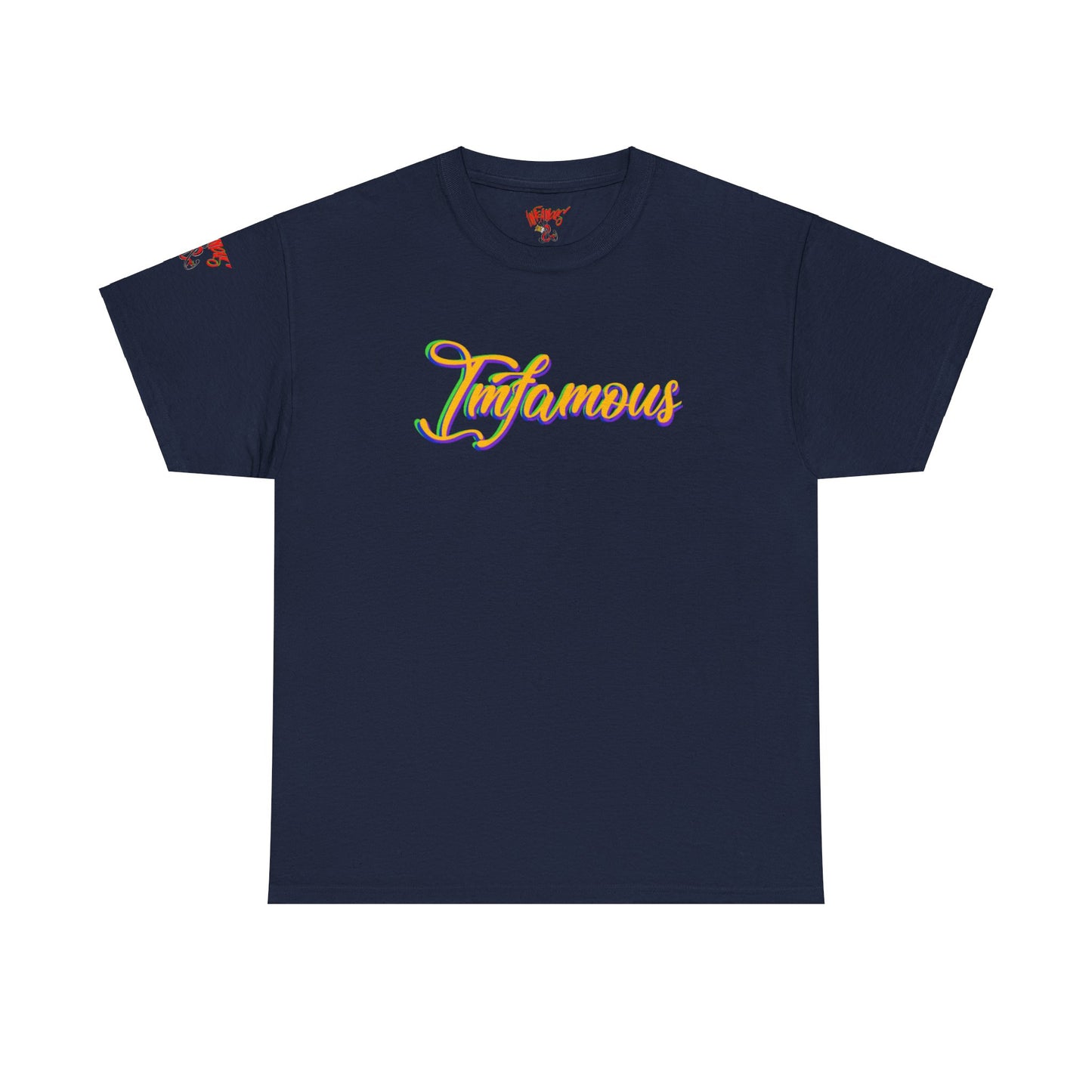 Premium graphic T-shirt - Imfamous Funny Toilet Paper “i got you back bro”