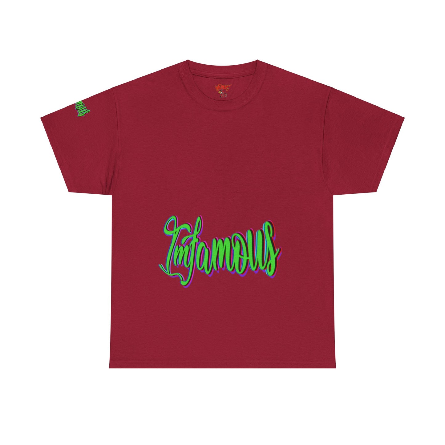 Premium graphic T-shirt - Imfamous Leo i-scream