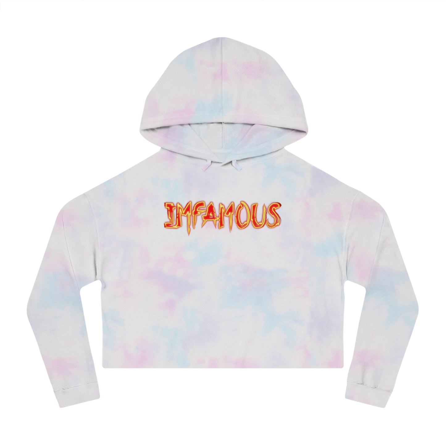 Cropped Hoodie Imfamous Women's Crop Top Sweatshirt