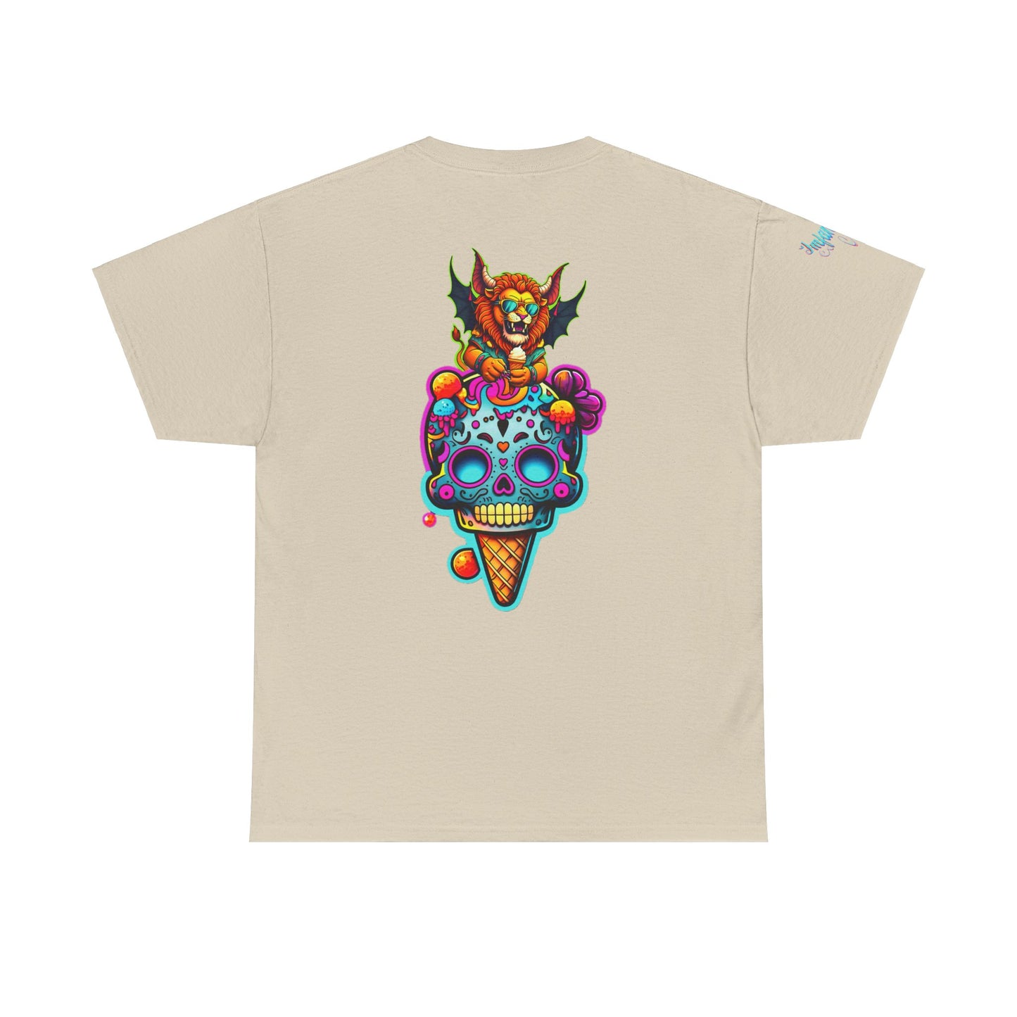 Premium Graphic T-shirt - Imfamous Leo I-scream Design