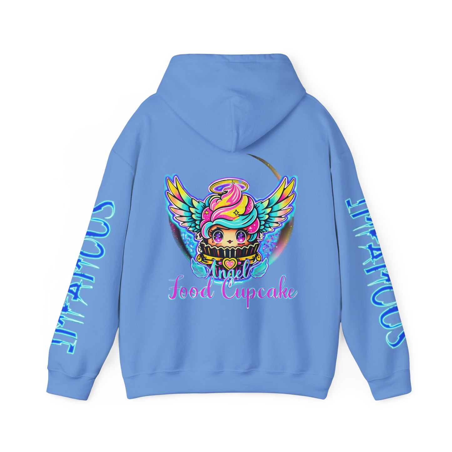 Imfamous Angel Cupcake Graphic Hoodie - Stylish Unisex Heavy Blend Sweatshirt