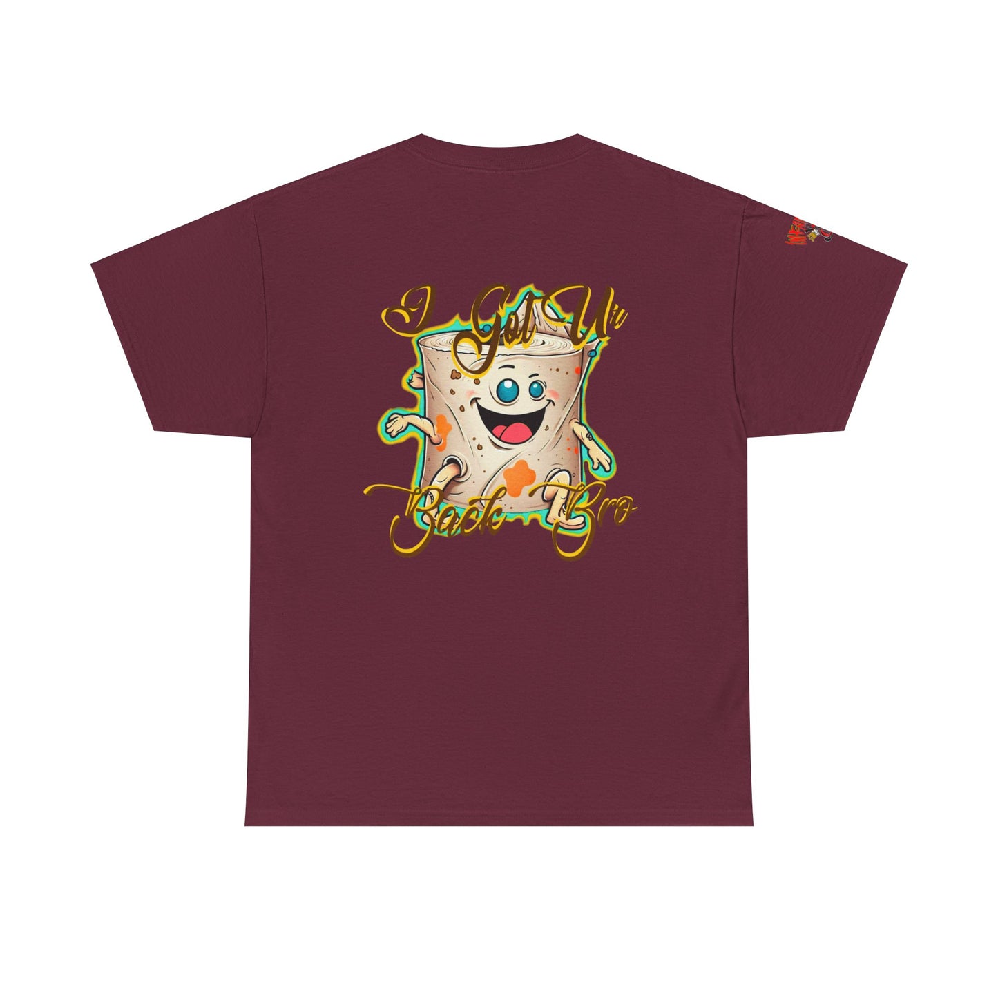 Premium graphic T-shirt - Imfamous Funny Toilet Paper “i got you back bro”
