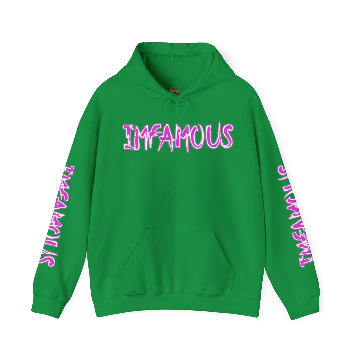 Premium Hooded Sweatshirt - Imfamous Ice Cream Psychedelic Mushroom Tip Design