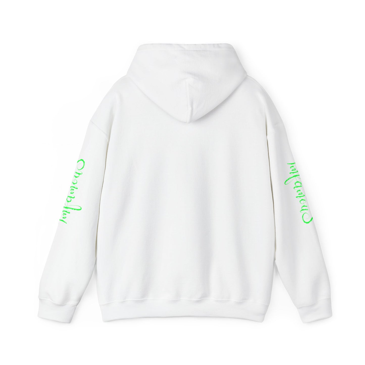 Premium Hooded Sweatshirt - Pineapple Flying on Unicorn Design