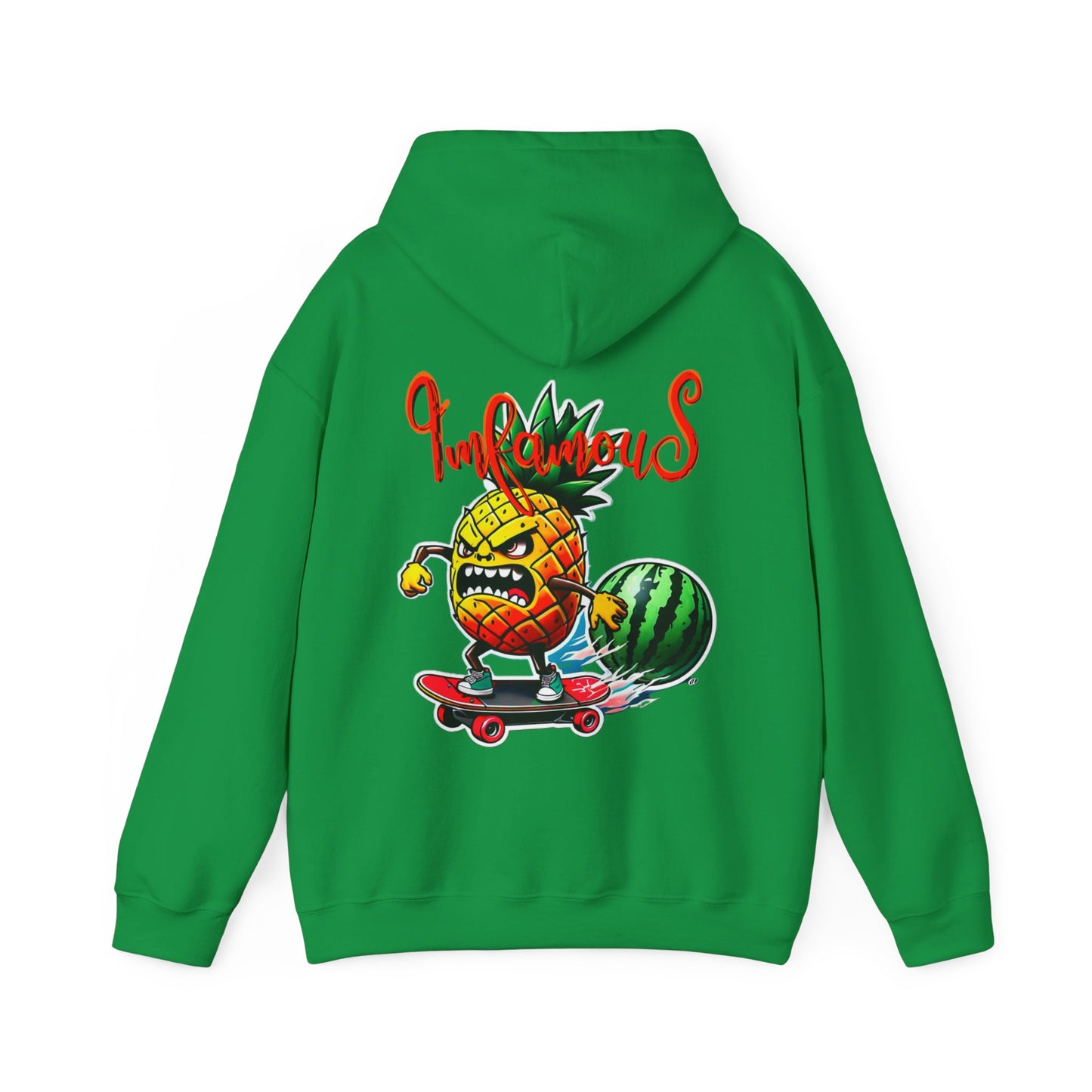 Premium hoodie-Imfamous Angry Pine-Apphole pineapple
