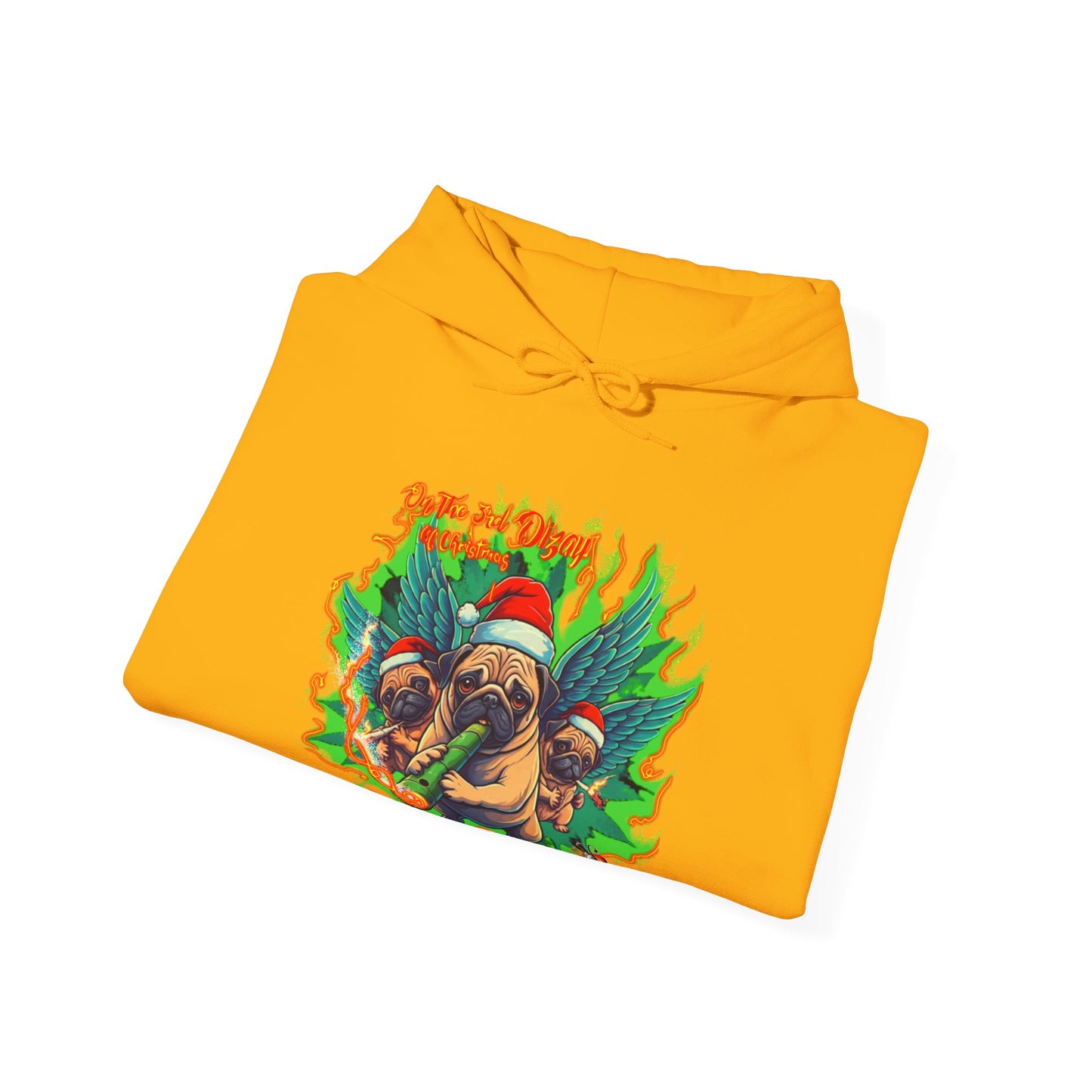 Premium hooded sweatshirt- Imfamous Pug Life
