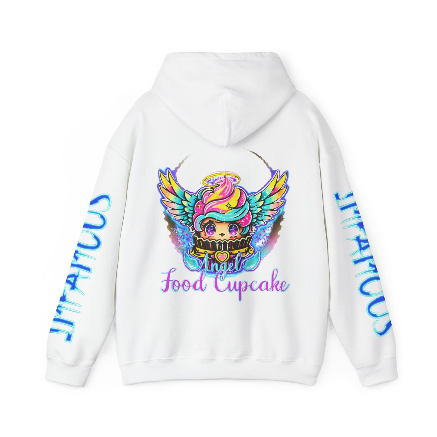 Imfamous Angel Food Cupcake #4 Graphic Hoodie - Stylish Unisex Heavy Blend Sweatshirt