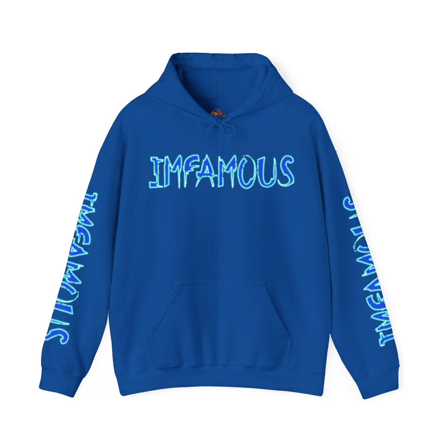 Imfamous Angel Cupcake Graphic Hoodie - Stylish Unisex Heavy Blend Sweatshirt