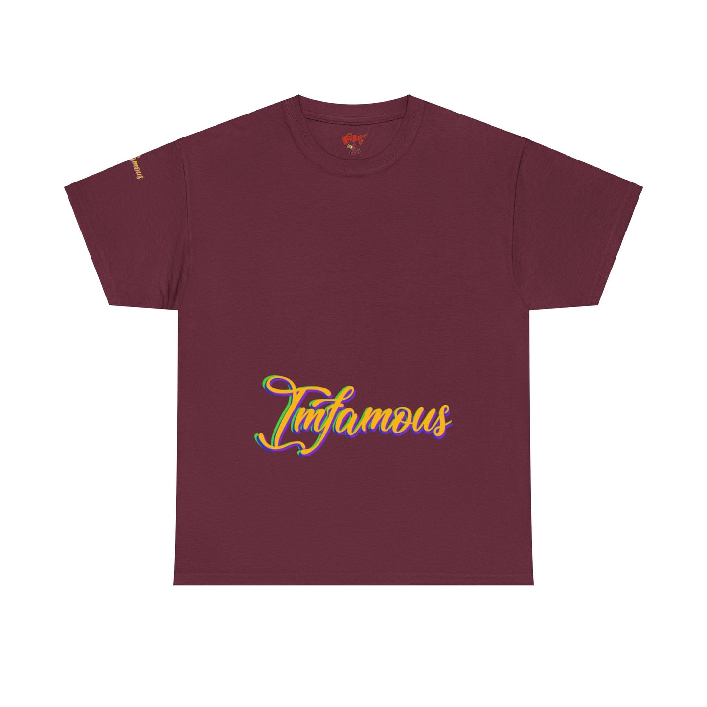 Premium graphic T-shirt - Funny Toilet paper humor - Imfamous oh so moist
