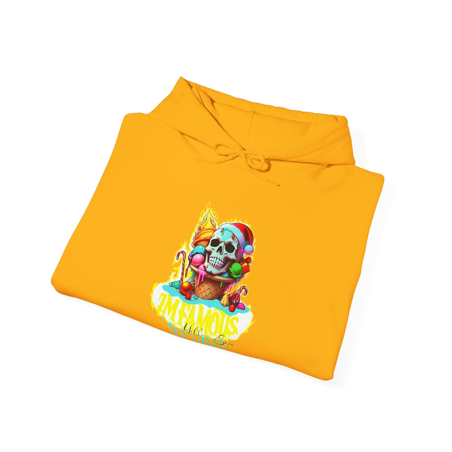 Premium hooded sweatshirt - Imfamous Yellow Snow I-scream Hoodie