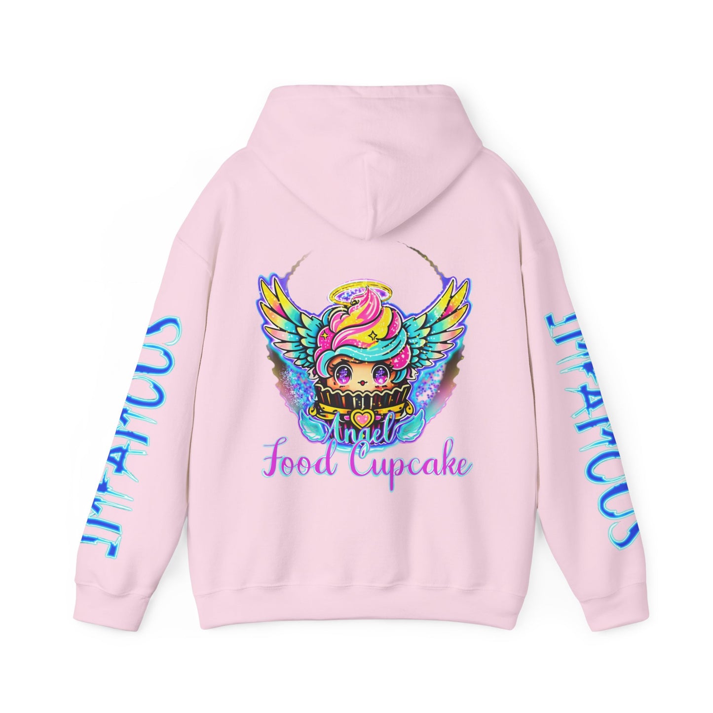 Imfamous Angel Food Cupcake #4 Graphic Hoodie - Stylish Unisex Heavy Blend Sweatshirt