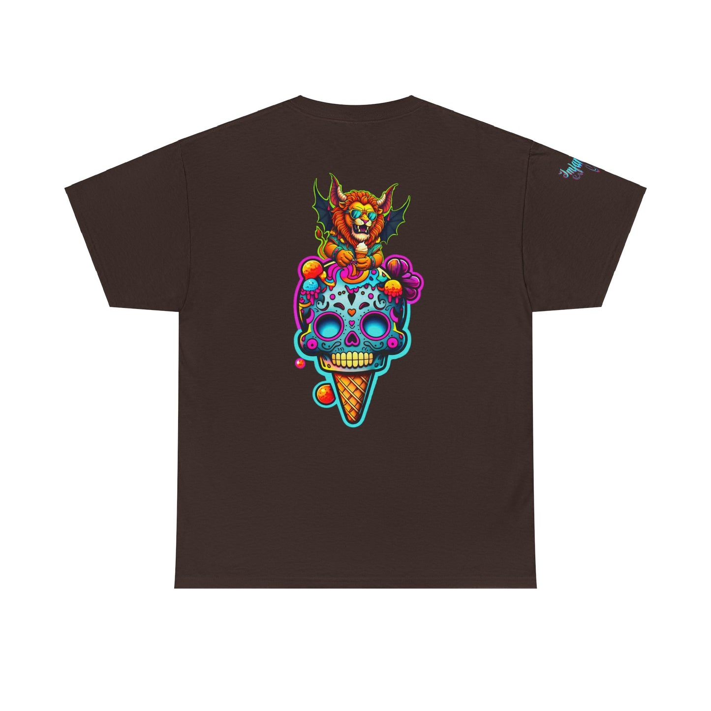Premium Graphic T-shirt - Imfamous Leo I-scream Design