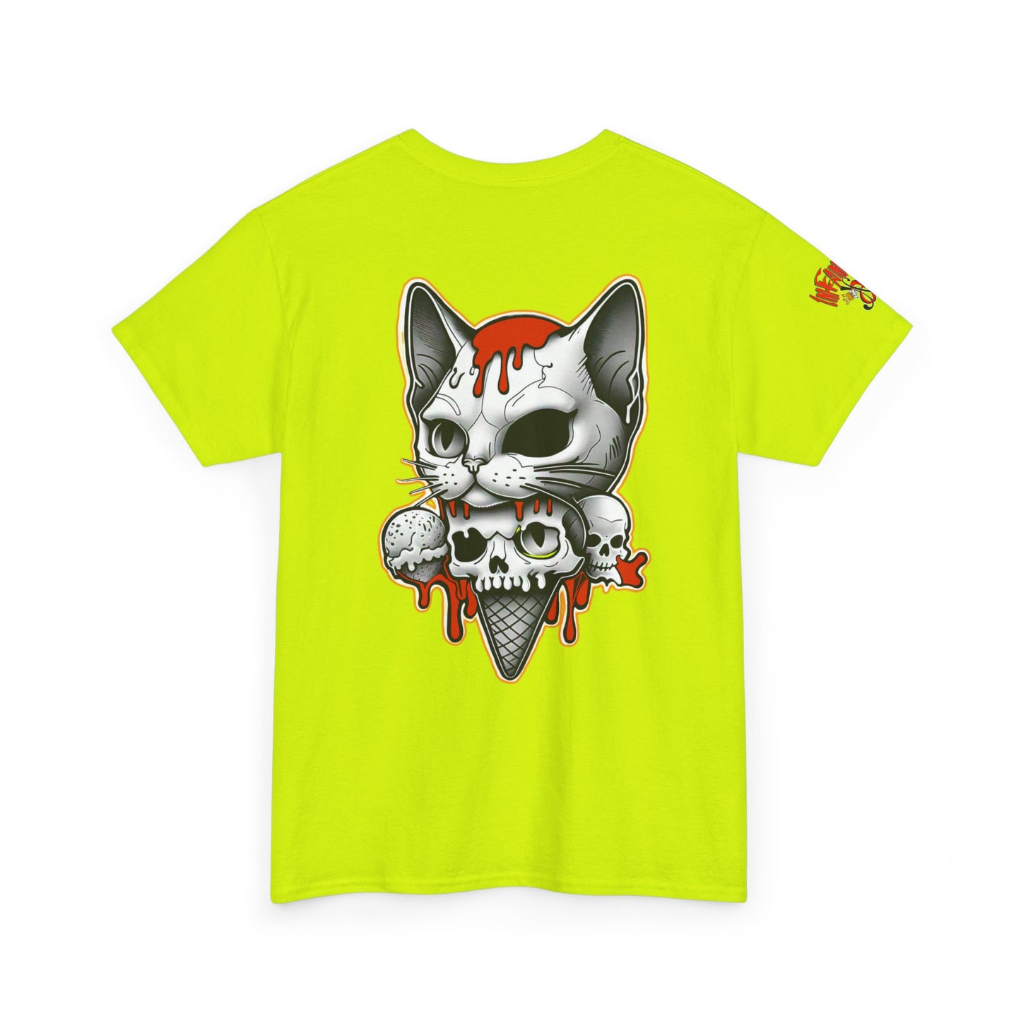 Imfamous Dead Kitty I-Scream Tee shirt, Awesome premium graphic T-Shirt