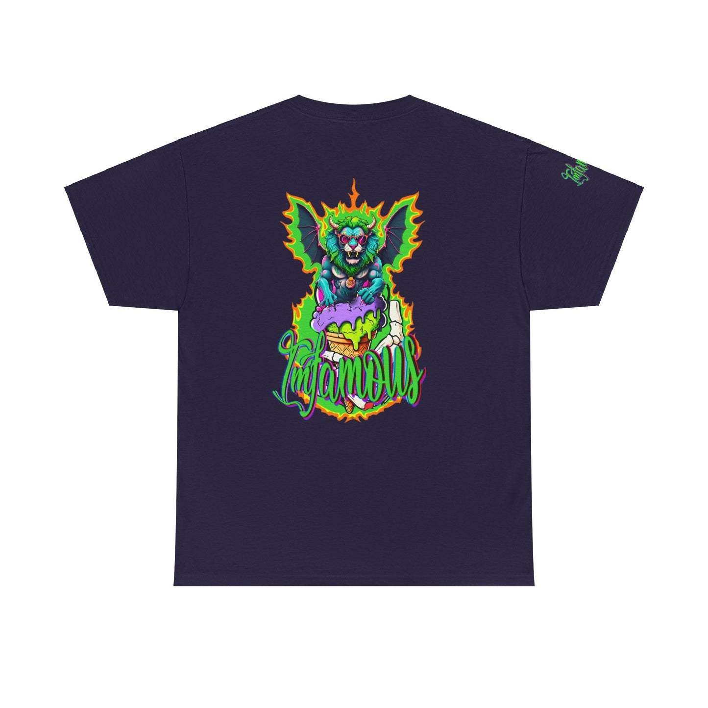 Premium graphic T-shirt - Imfamous Leo i-scream