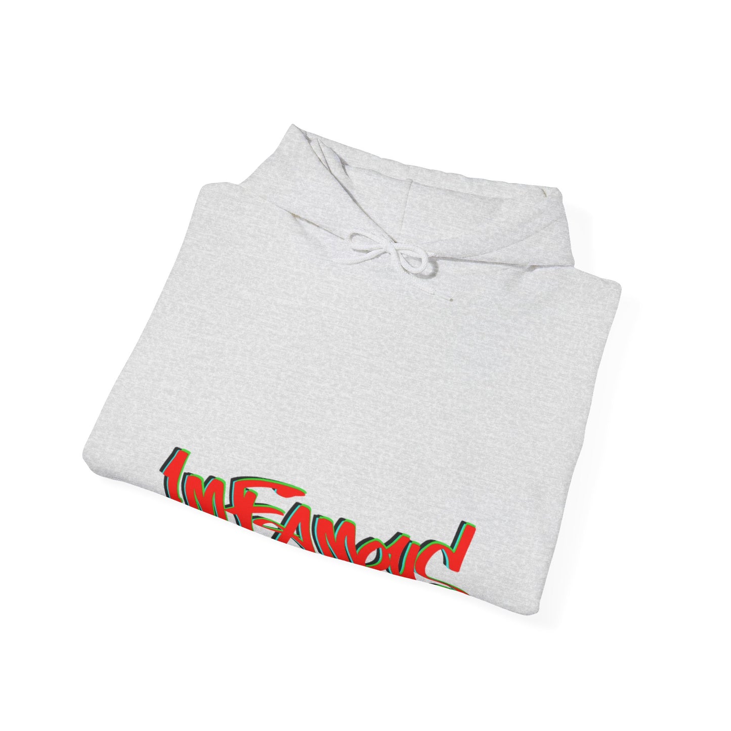 Premium graphic Hoodie - Imfamous halloween Design