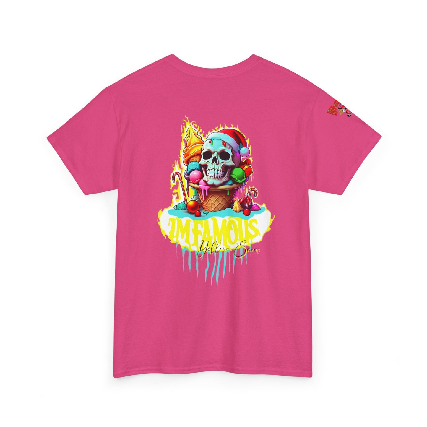 Premium Graphic T-shirt - Imfamous yellow snow i-scream