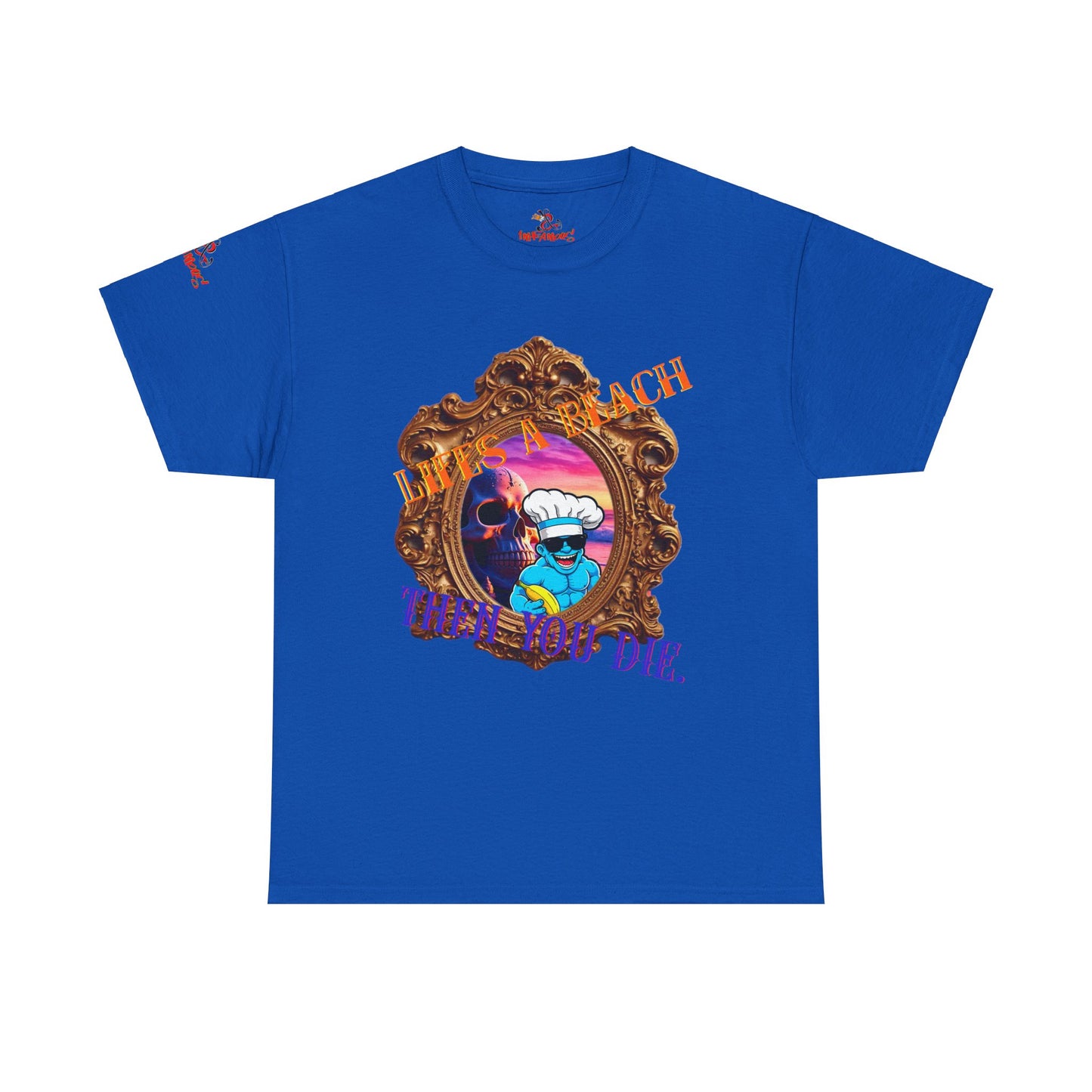 Premium Graphic T-shirt - Imfamous - Lifes a beach