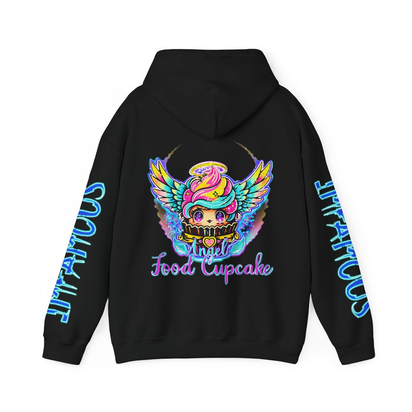 Imfamous Angel Food Cupcake #4 Graphic Hoodie - Stylish Unisex Heavy Blend Sweatshirt