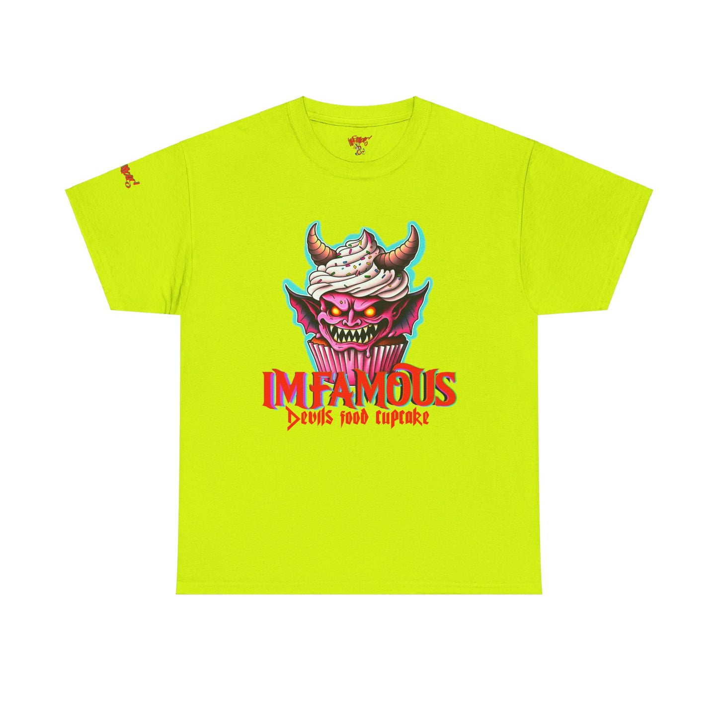 Premium graphic T-Shirt - Imfamous “devils food cupcake”
