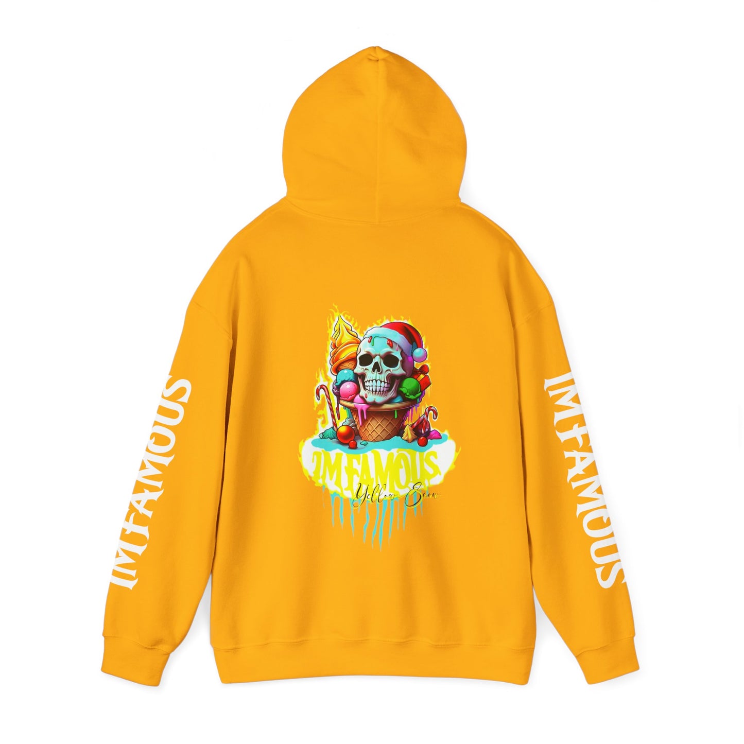 Premium hooded sweatshirt - Imfamous Yellow Snow I-scream Hoodie