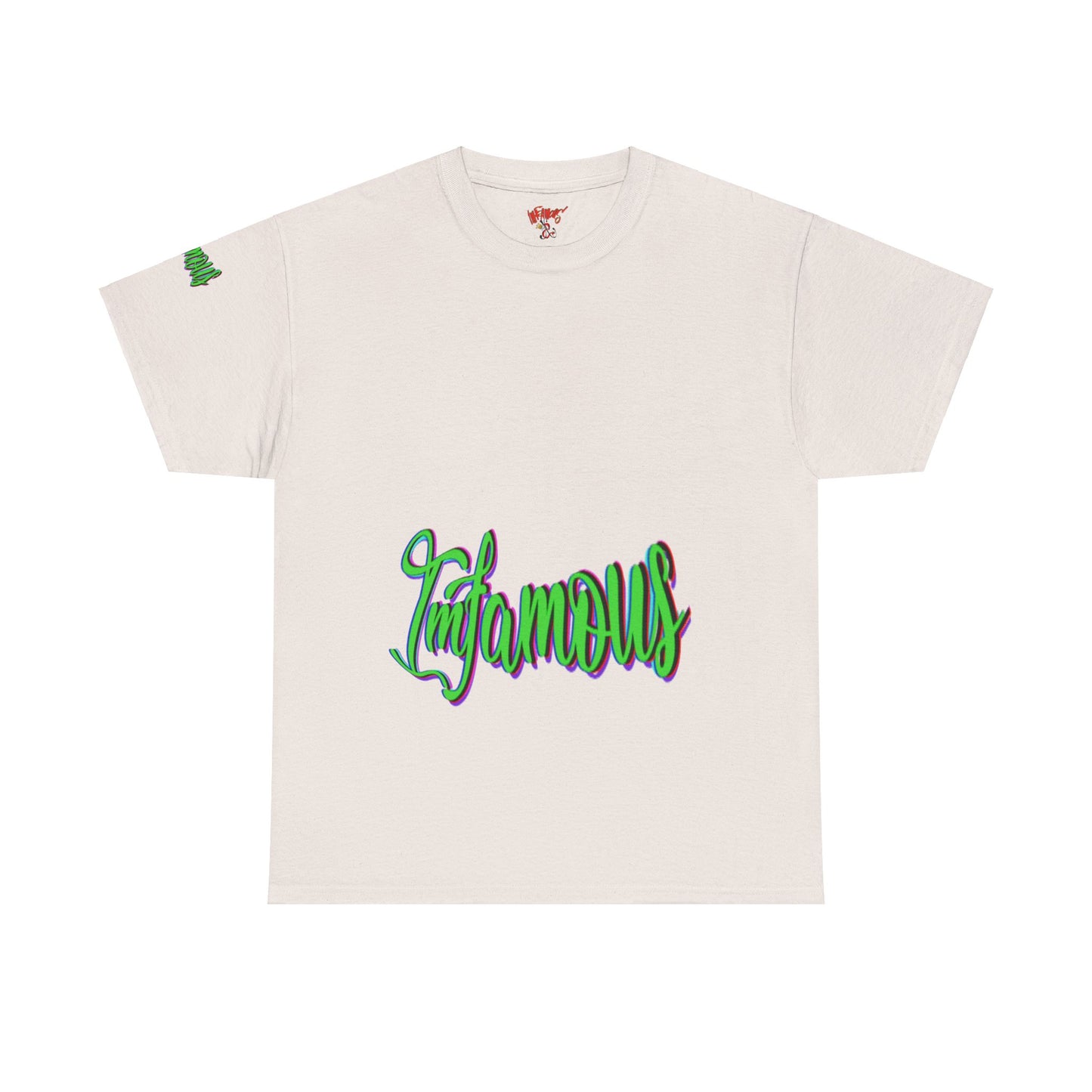 Premium graphic T-shirt - Imfamous Leo i-scream