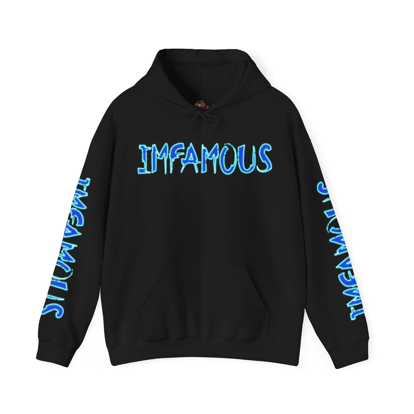 Imfamous Angel Cupcake Graphic Hoodie - Stylish Unisex Heavy Blend Sweatshirt