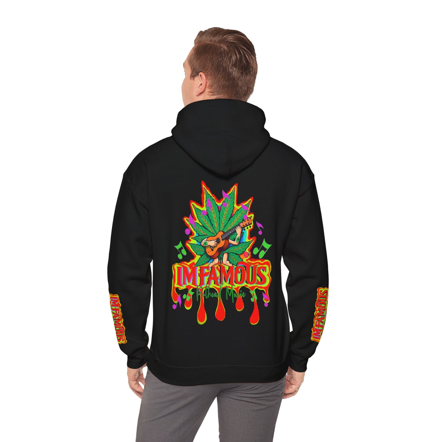 Premium Hooded Sweatshirt - Imfamous Pothead Music