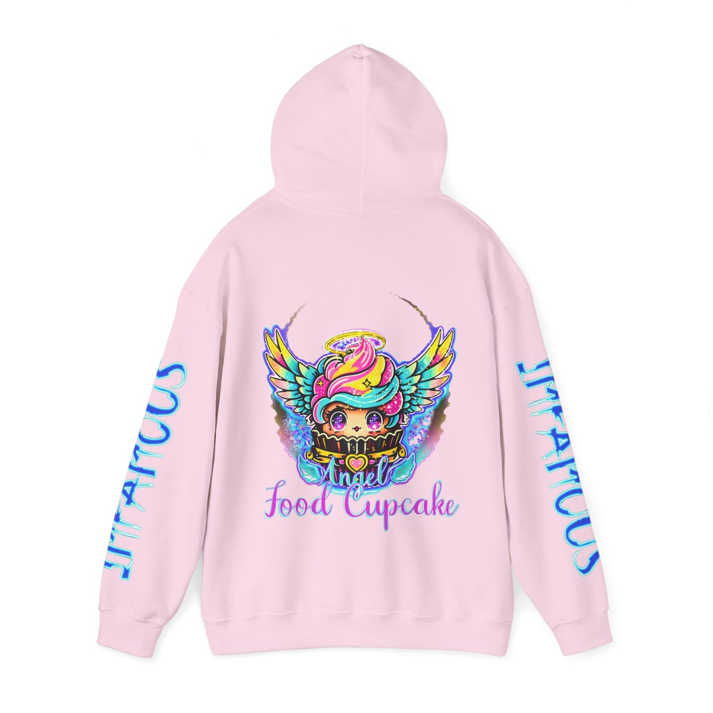 Imfamous Angel Food Cupcake #4 Graphic Hoodie - Stylish Unisex Heavy Blend Sweatshirt
