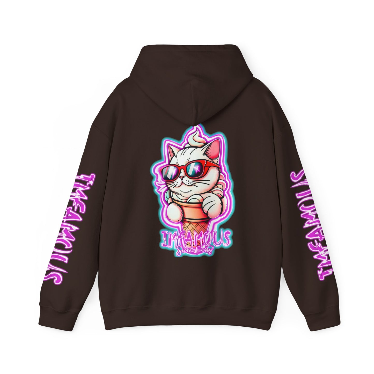 Premium hooded sweatshirt - Imfamous Sweet Pussy Cat Design
