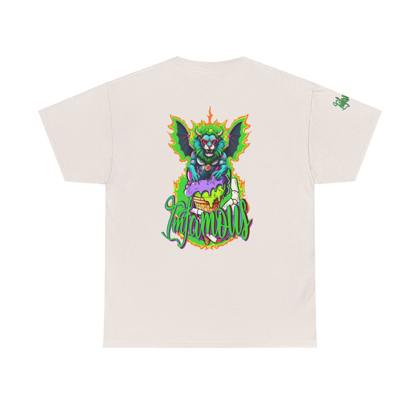 Premium graphic T-shirt - Imfamous Leo i-scream