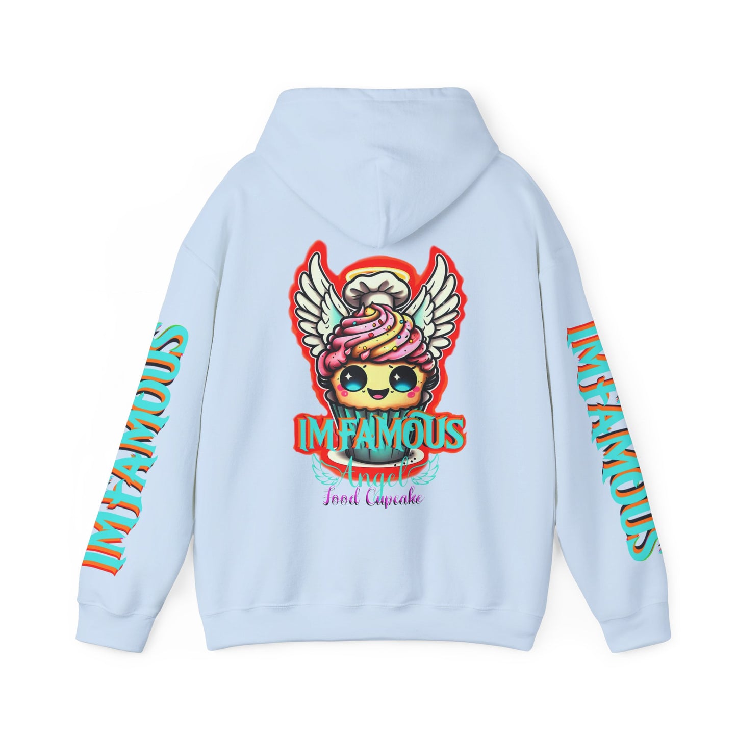 Imfamous Angel food cupcake 男女同款 Heavy Blend™ 连帽运动衫