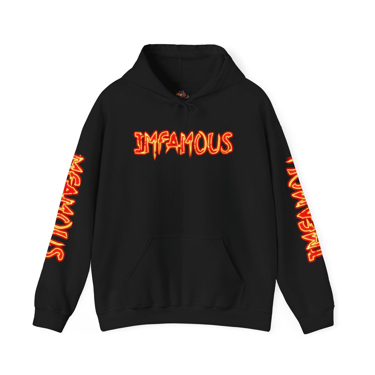 Premium Hooded Sweatshirt Devils Food Cupcake Design #5
