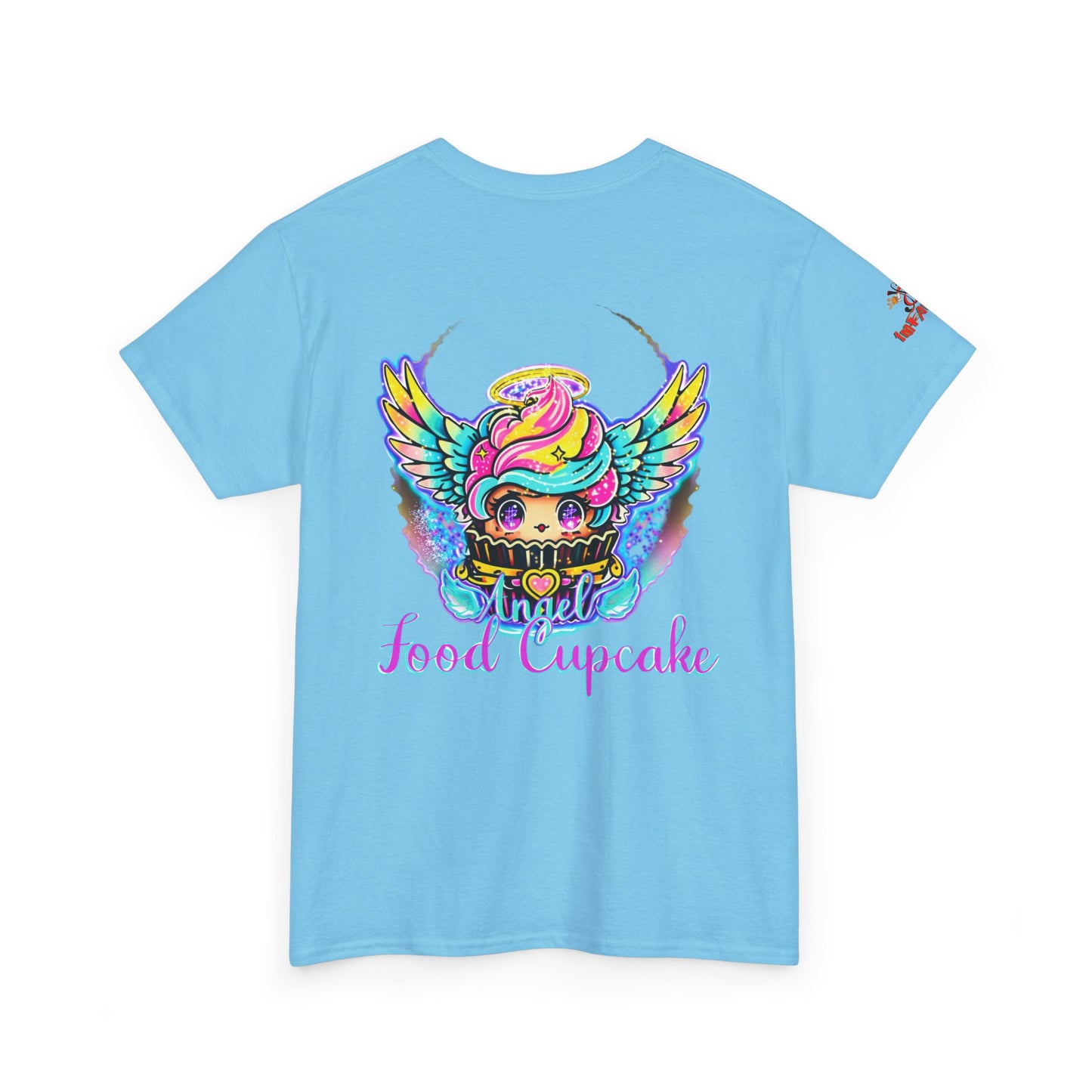 Unisex Heavy Cotton Tee - Imfamous Angel Food Cupcake Design #4