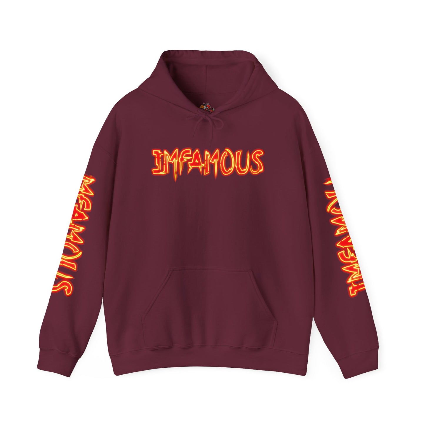 Premium Hooded Sweatshirt Devils Food Cupcake Design #5
