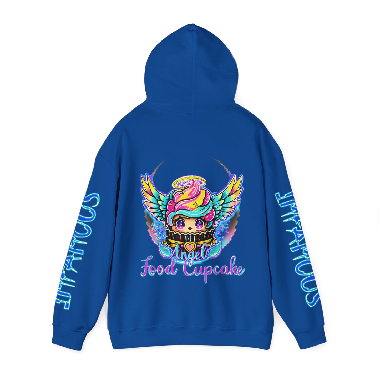 Imfamous Angel Food Cupcake #4 Graphic Hoodie - Stylish Unisex Heavy Blend Sweatshirt