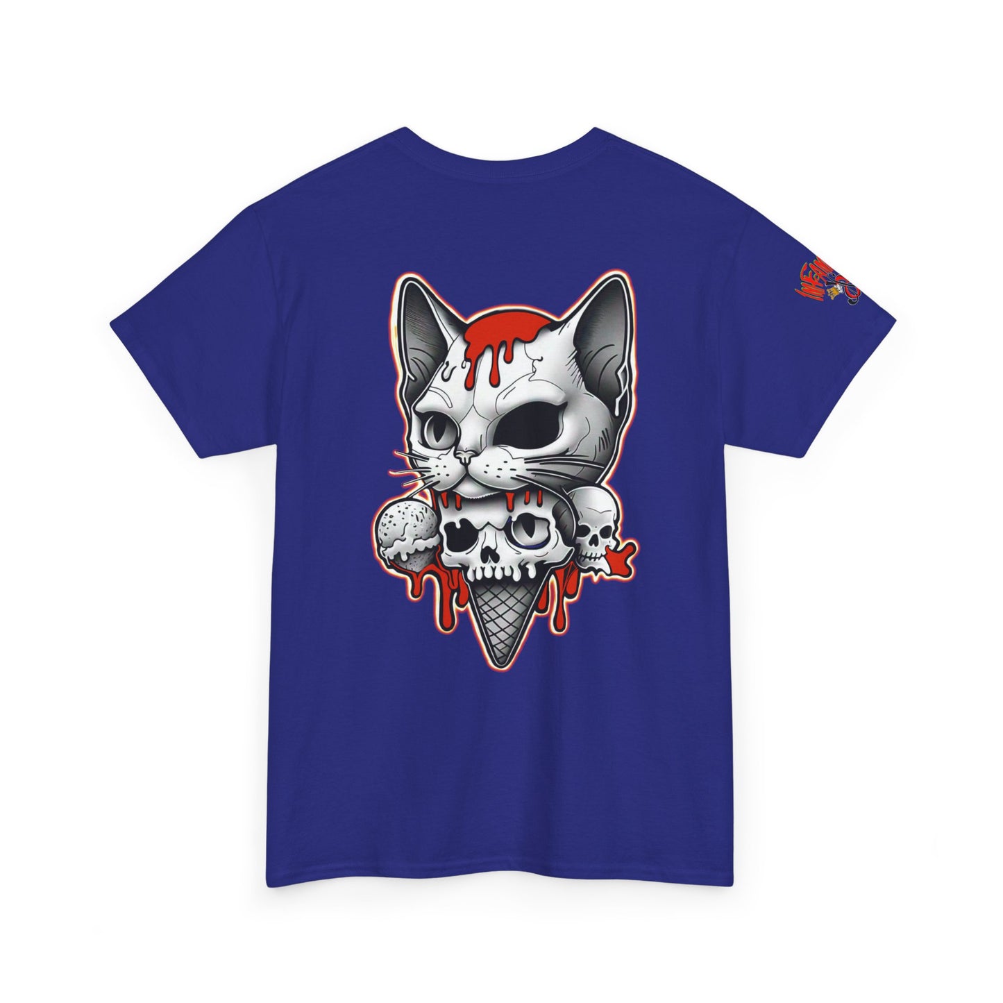 Imfamous Dead Kitty I-Scream Tee shirt, Awesome premium graphic T-Shirt