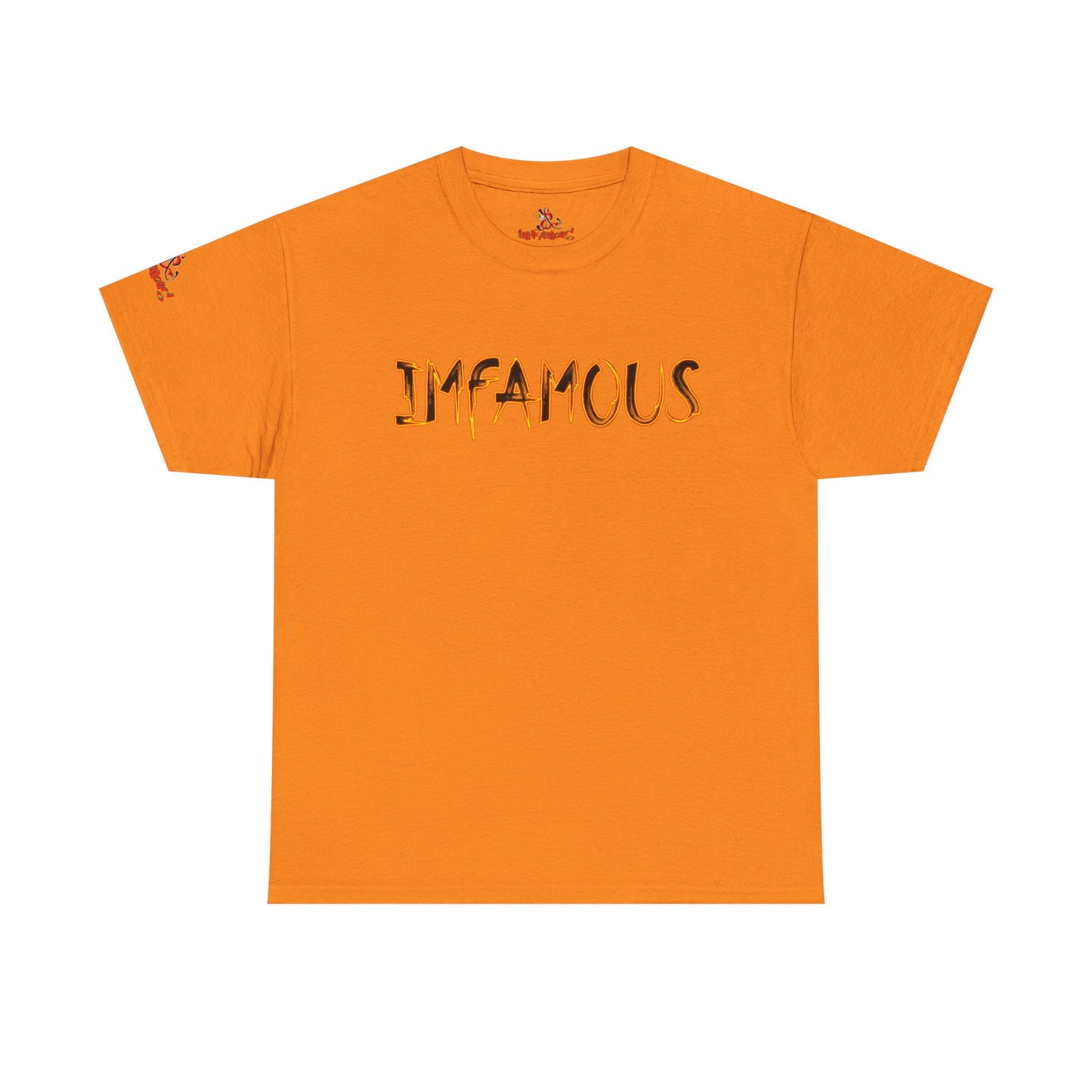 Imfamous Devils Food Cupcake Zombie attack Graphic Tee - Fun Casual Wear, Unisex T-Shirt for Food Lovers, Halloween fun gift