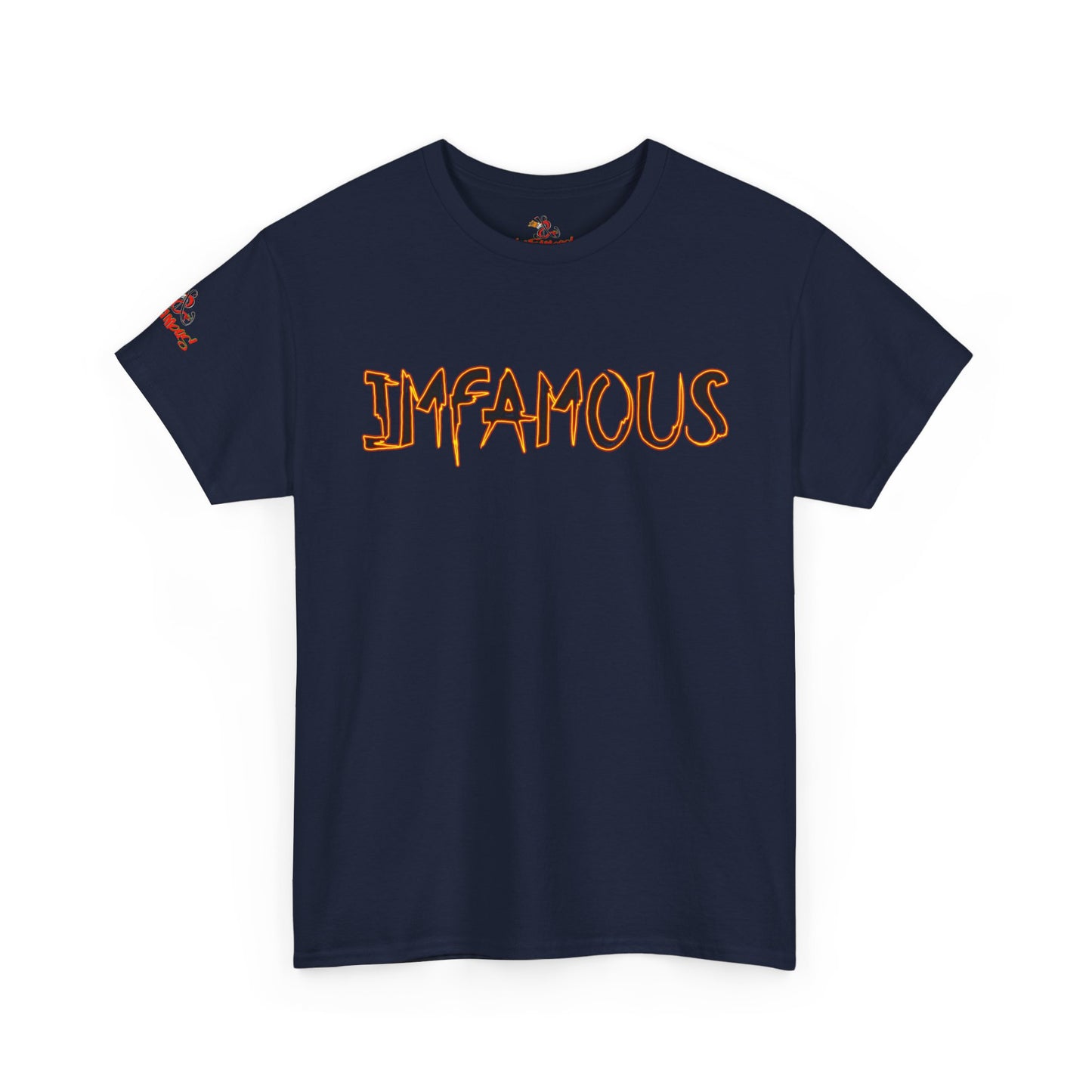 Imfamous Devils Food Cupcake Zombie attack Graphic Tee - Fun Casual Wear, Unisex T-Shirt for Food Lovers, Halloween fun gift