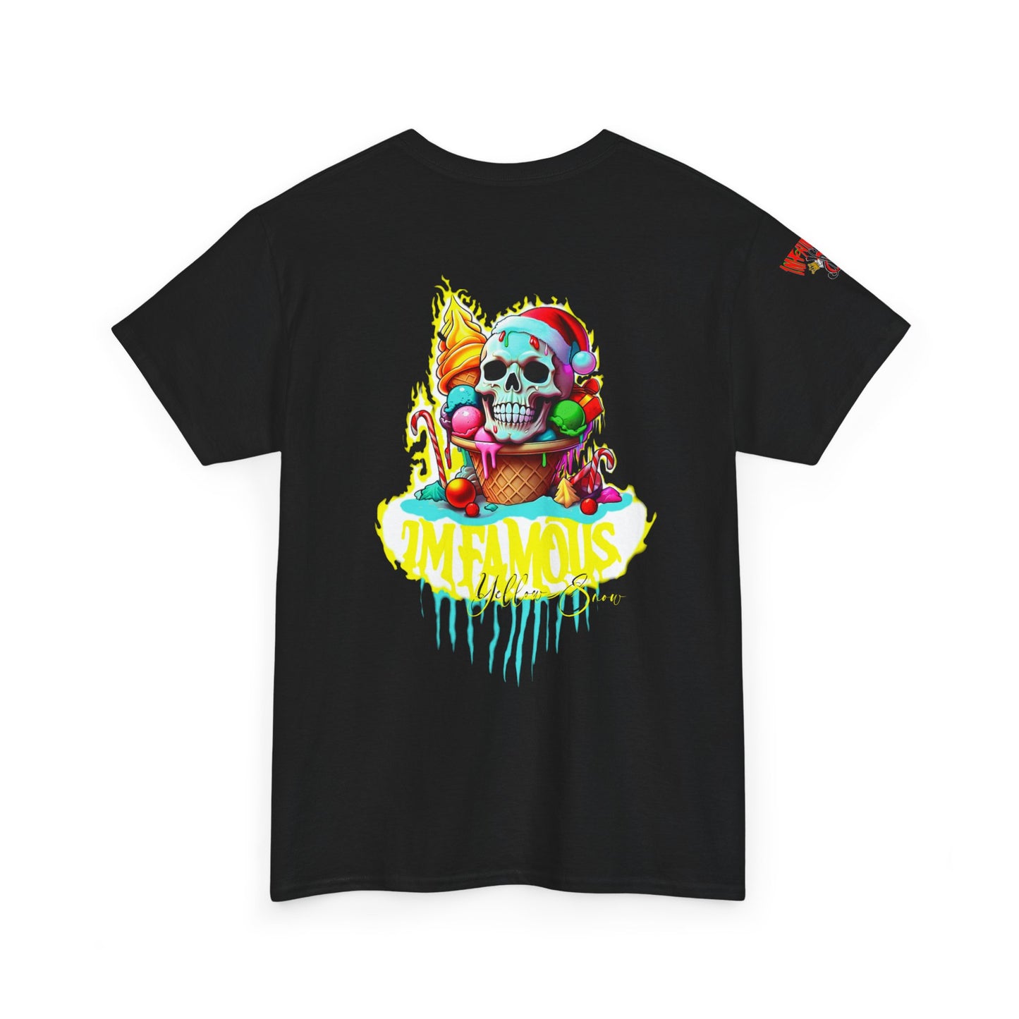 Premium Graphic T-shirt - Imfamous yellow snow i-scream