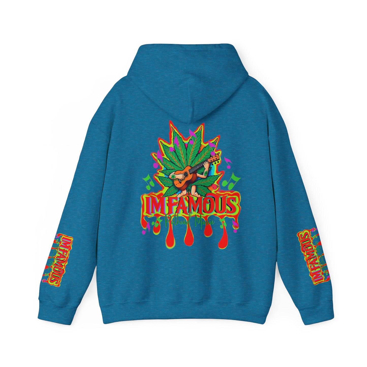 Premium Hooded Sweatshirt - Imfamous Pothead Music