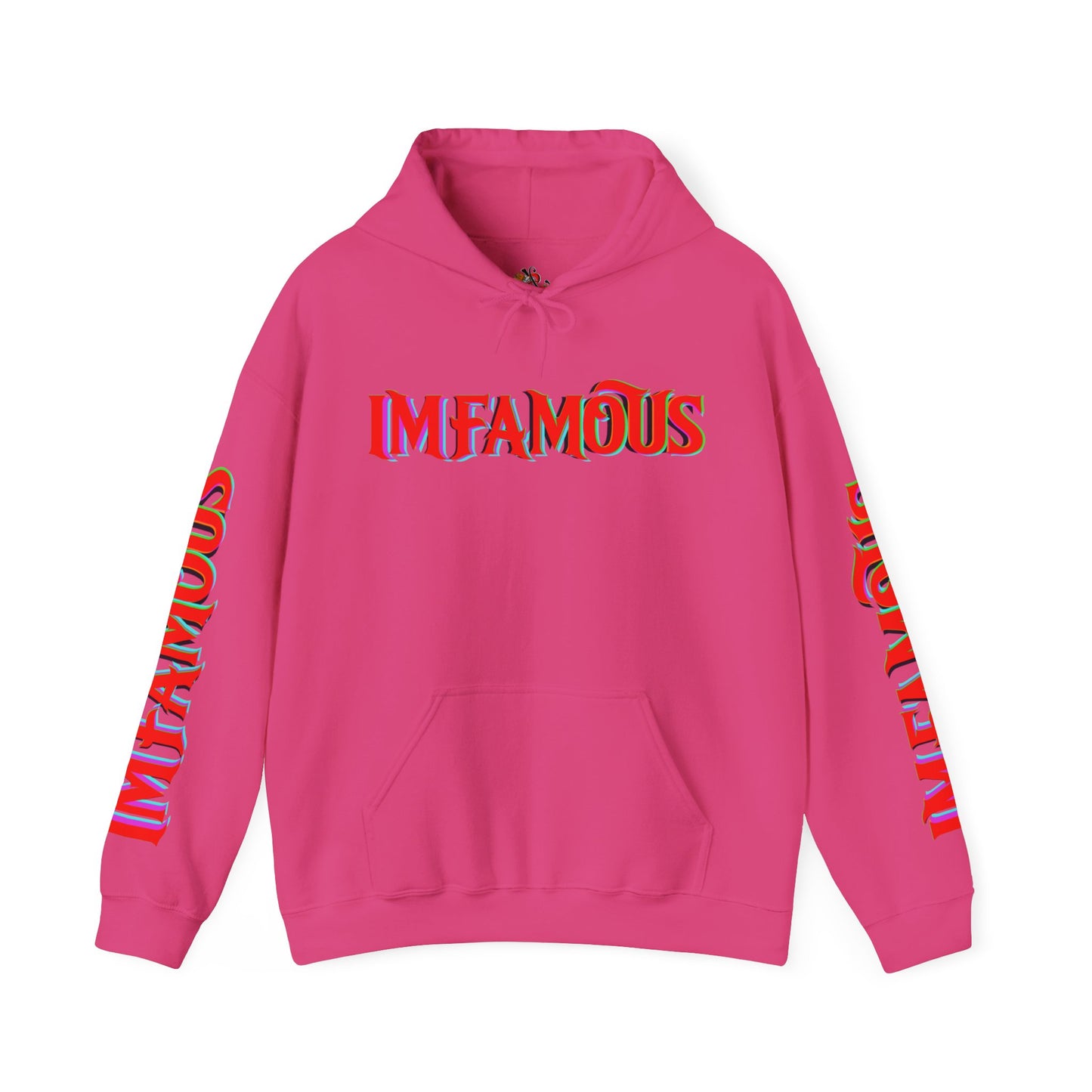 Premium Hooded Sweatshirt -Funny - Imfamous : Don't go unprotected lol