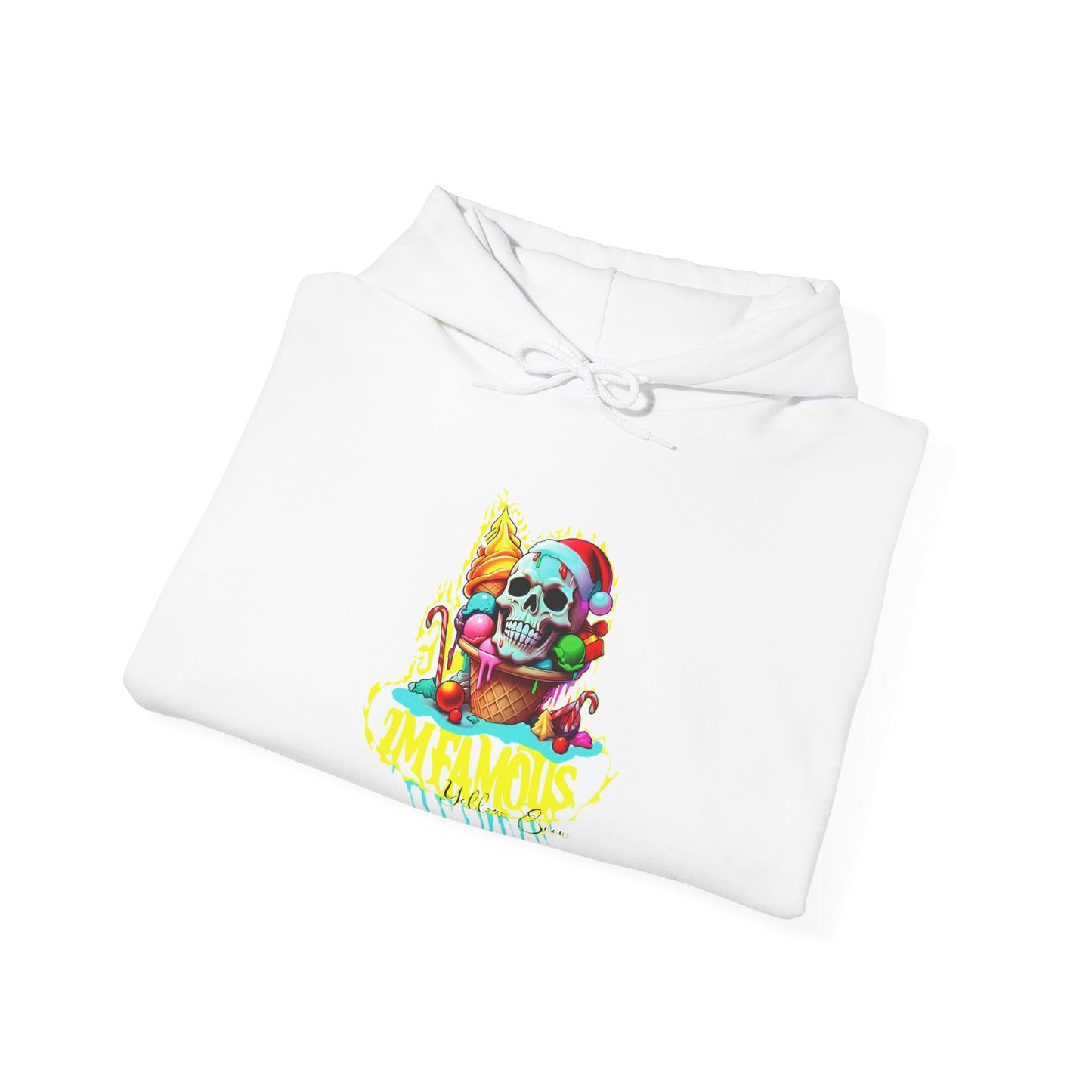 Premium hooded sweatshirt - Imfamous Yellow Snow I-scream Hoodie