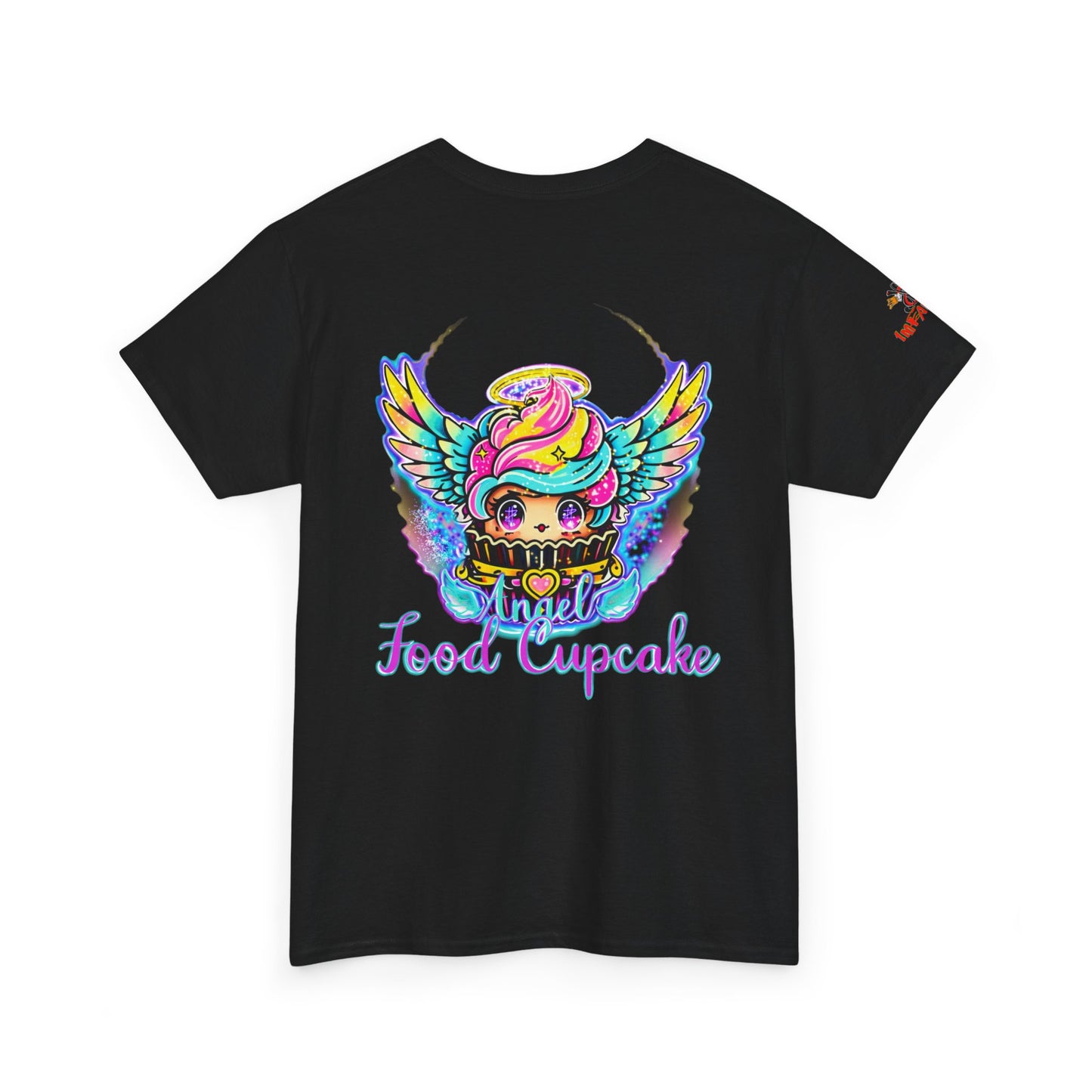Unisex Heavy Cotton Tee - Imfamous Angel Food Cupcake Design #4