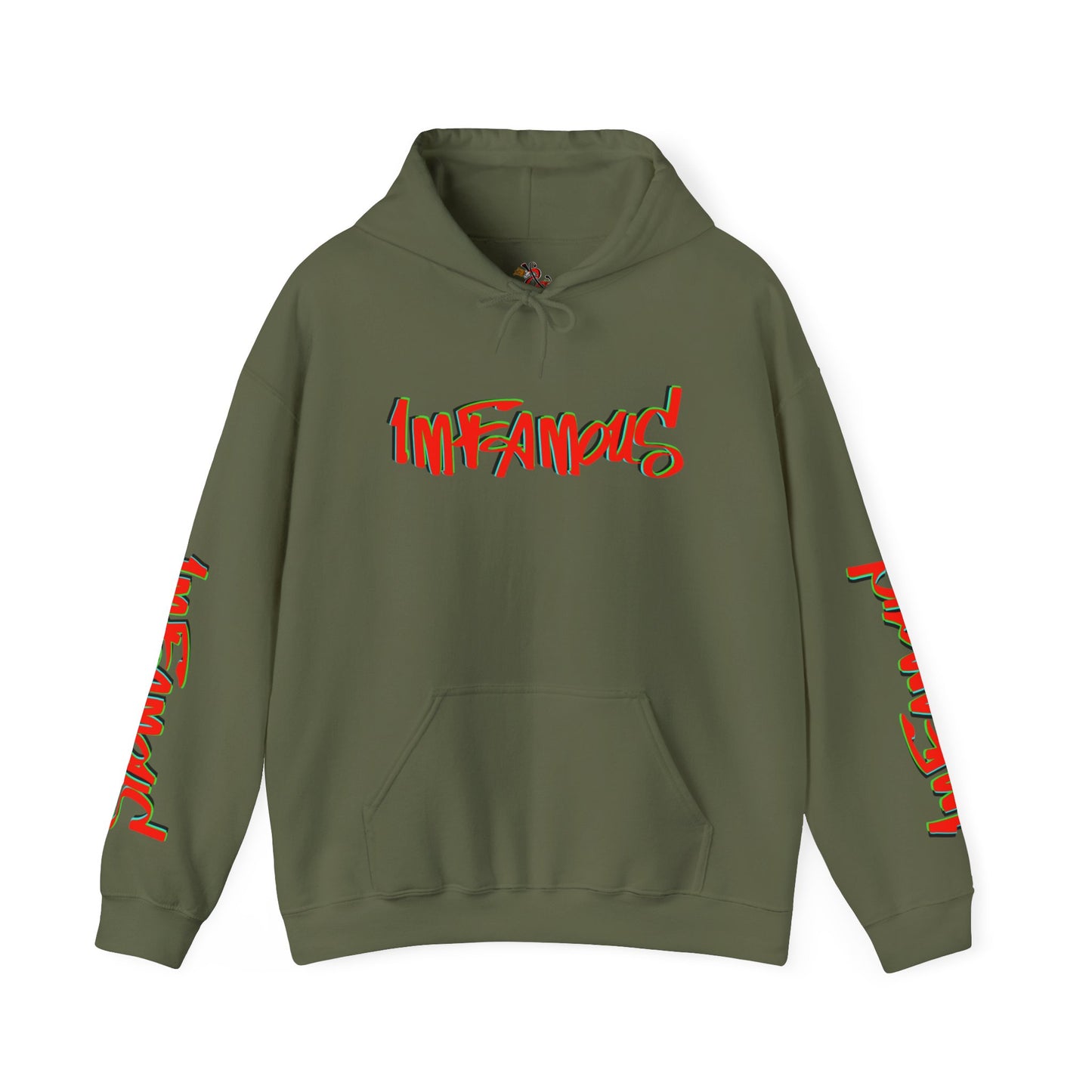 premium Hooded Sweatshirt - Imfamous I-scream Halloween spooky